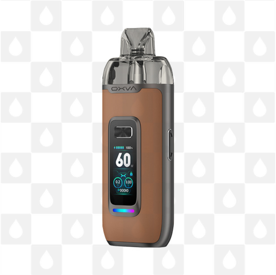 OXVA VPrime Pod Kit, Selected Colour: Brown Leather