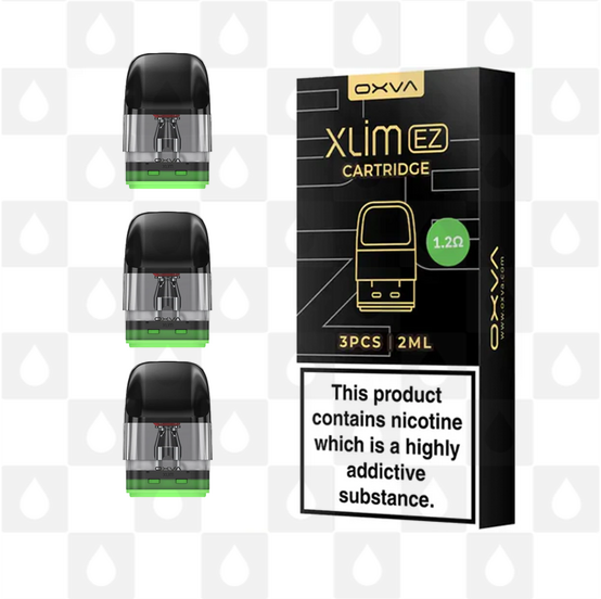 OXVA Xlim EZ Replacement Pods, Pod Type: 3 x Xlim EZ Mesh Pods 1.2 Ohm