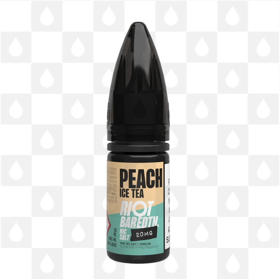 Peach Ice Tea by Riot Bar EDTN E Liquid | Nic Salt, Strength & Size: 20mg • 10ml