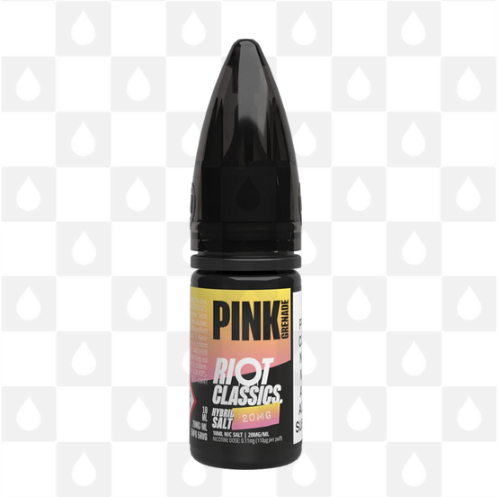 Pink Grenade S:ALT by Riot Squad E Liquid | 10ml Bottles, Nicotine Strength: NS 20mg (S:ALT Mix), Size: 10ml (1x10ml)