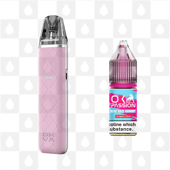 OXVA Xlim Go Pod Kit | Ox Passion Bundle, Selected Colour: Pink / Blue Razz Gummy