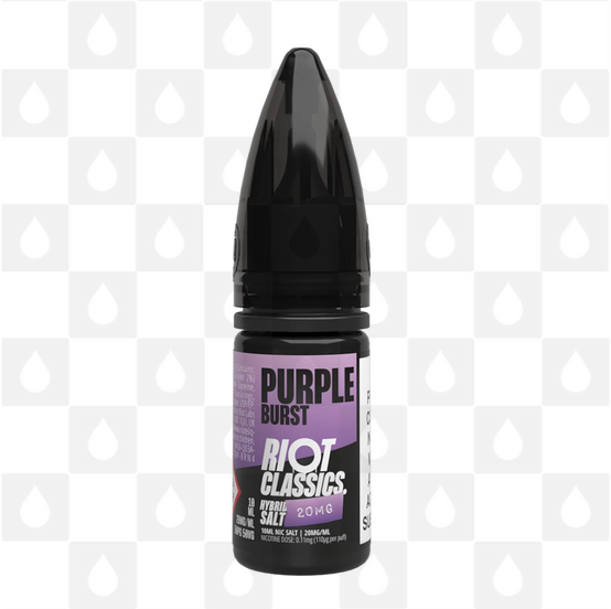 Purple Burst S:ALT by Riot Squad E Liquid | 10ml Bottles, Nicotine Strength: NS 10mg (S:ALT Mix), Size: 10ml (1x10ml)