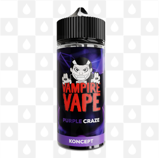 Purple Craze by Vampire Vape E Liquid | 50ml & 100ml Shortfill, Strength & Size: 0mg • 100ml (120ml Bottle)