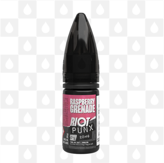 Raspberry Grenade | Punx S:ALT by Riot Squad E Liquid | 10ml Bottles, Strength & Size: 20mg • 10ml