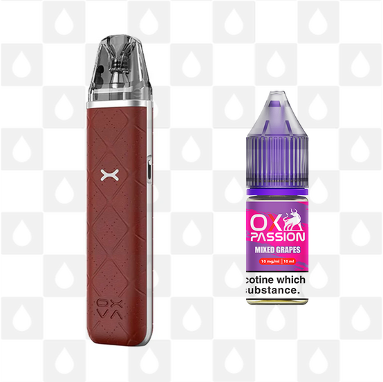 OXVA Xlim Go Pod Kit | Ox Passion Bundle, Selected Colour: Red / Mixed Grapes