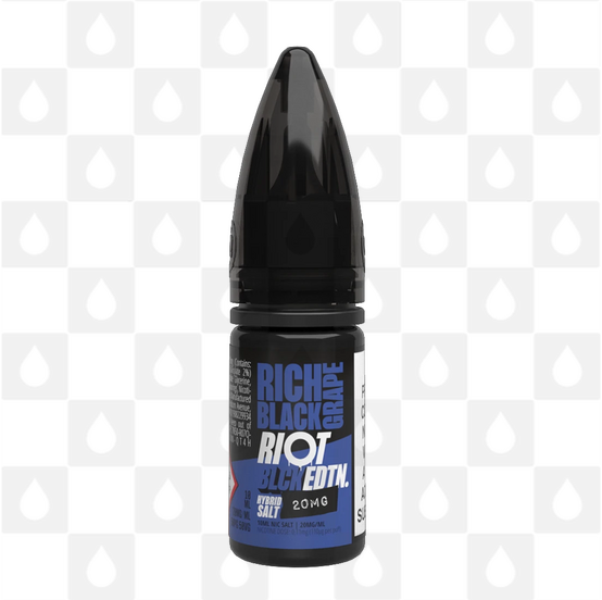 Rich Black Grape S:ALT by Riot Squad E Liquid | 10ml Bottles, Strength & Size: 05mg • 10ml