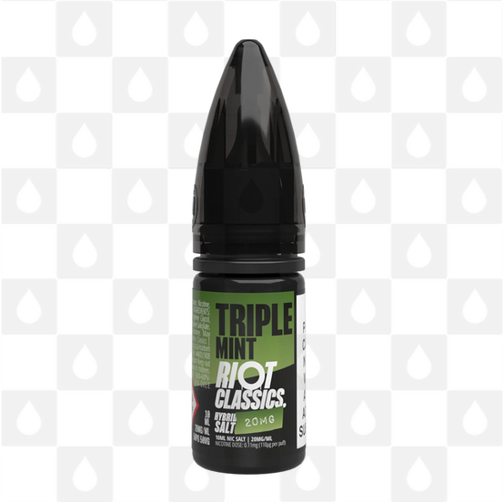Triple Mint S:ALT by Riot Squad E Liquid | 10ml Bottles, Nicotine Strength: NS 10mg (S:ALT Mix), Size: 10ml (1x10ml)