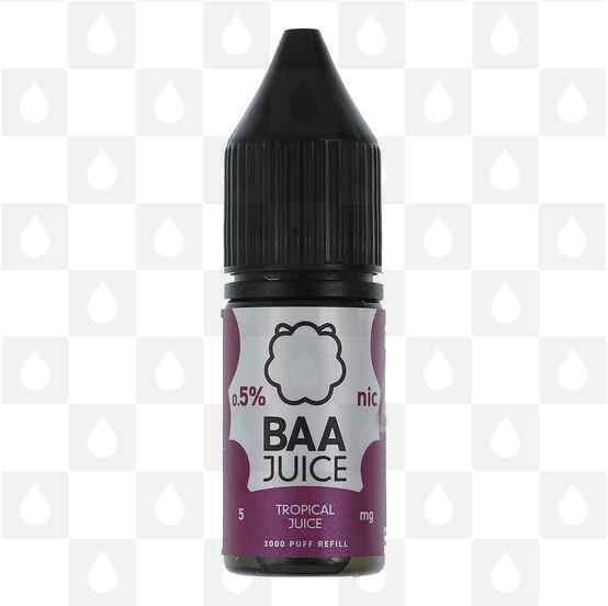 Tropical Juice Nic Salt by Baa Juice E Liquid | 10ml Bottles, Strength & Size: 10mg • 10ml