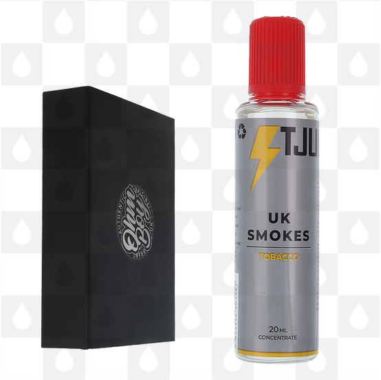 UK Smokes by T-Juice E Liquid | 60ml Long Fill, Nicotine Type: Regular Nicotine, Strength & Size: 03mg • 60ml • Inc Shots (60/40)