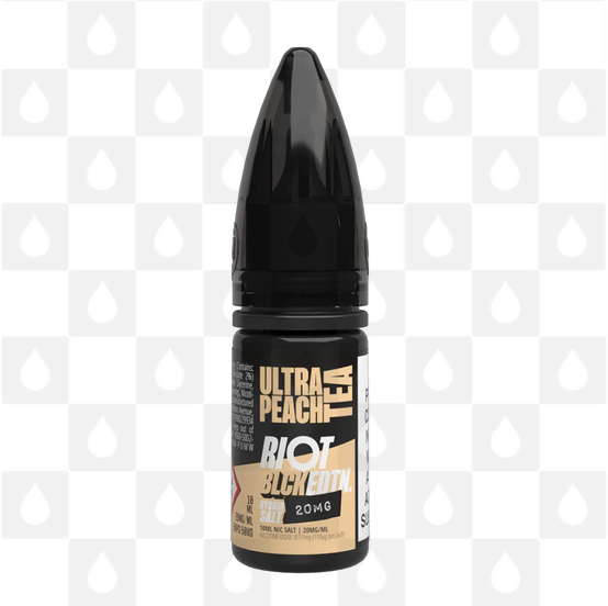 Ultra Peach Tea S:ALT by Riot Squad E Liquid | 10ml Bottles, Strength & Size: 10mg • 10ml