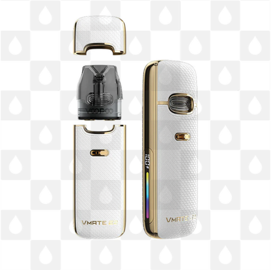 VooPoo VMate E2 Pod Kit, Selected Colour: Seashell White