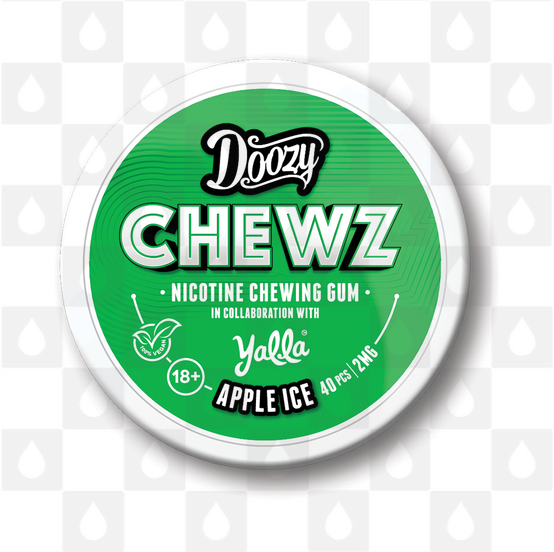 Apple Ice by Doozy Chewz | Nicotine Gum