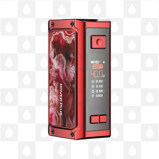 Aspire Rover Plus Vape Mod, Selected Colour: Red 
