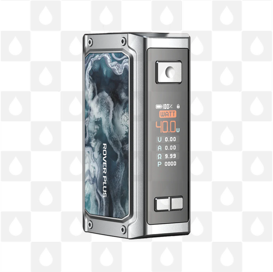 Aspire Rover Plus Vape Mod, Selected Colour: Silver