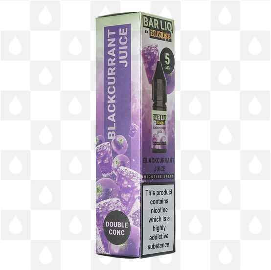 Blackcurrant Juice by Zeus Juice Bar Liq E Liquid | 10ml Nic Salt, Strength & Size: 20mg • 10ml