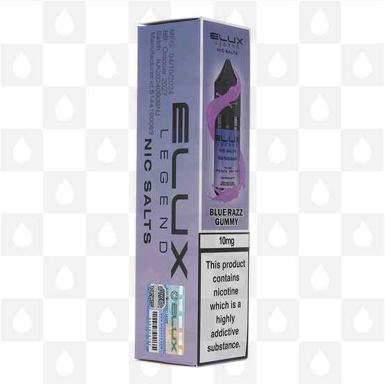 Blue Razz Gummy by Elux Legend E Liquid | Nic Salt, Strength & Size: 20mg • 10ml