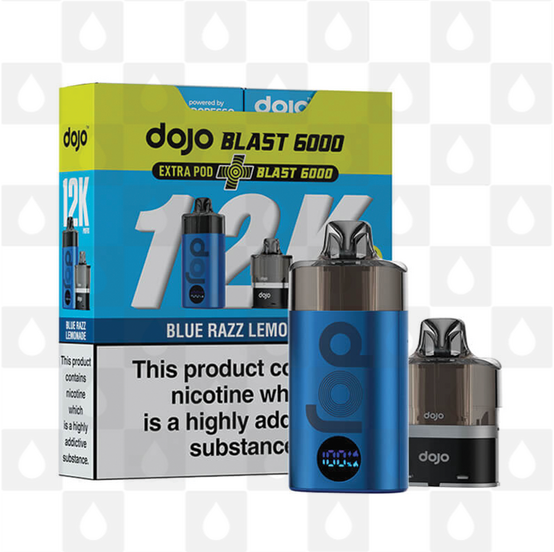 Dojo Blast 12K Bundle by Vaporesso | Pre-Filled Vape Kit, Strength & Puff Count: 10mg • 12,000 Puffs, Flavour: Blue Razz Lemonade