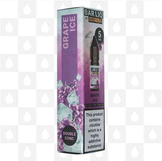 Grape Ice by Zeus Juice Bar Liq E Liquid | 10ml Nic Salt, Strength & Size: 05mg • 10ml