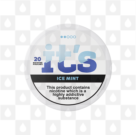 Ice Mint by It's Nicotine Pouches, Strength & Size: 20 x 8.5mg Pouches