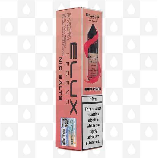 Juicy Peach by Elux Legend E Liquid | Nic Salt, Strength & Size: 20mg • 10ml