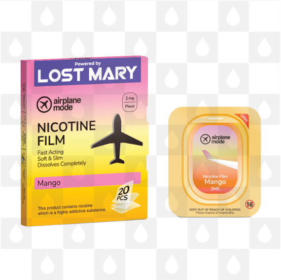 Mango | Airplane Mode by Lost Mary | Nicotine Film Strips