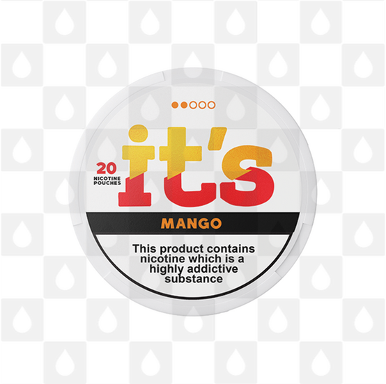 Mango by It's Nicotine Pouches, Strength & Size: 20 x 20mg Pouches