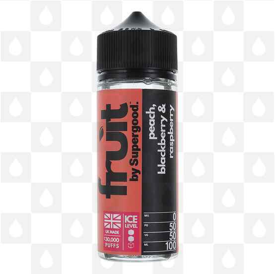Peach, Blackberry & Raspberry | Fruit by Supergood E Liquid | 100ml Short Fill