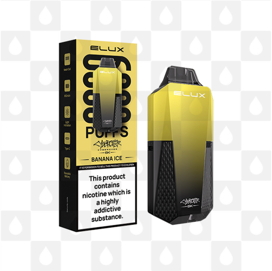 Banana Ice | Elux Cyberover 6K | Disposable Vapes