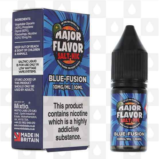 Blue Fusion by Major Flavor E Liquid | 10ml Nic Salt, Strength & Size: 20mg • 10ml
