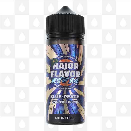 Blue Peach | Best of Blue by Major Flavor E Liquid | 100ml Short Fill
