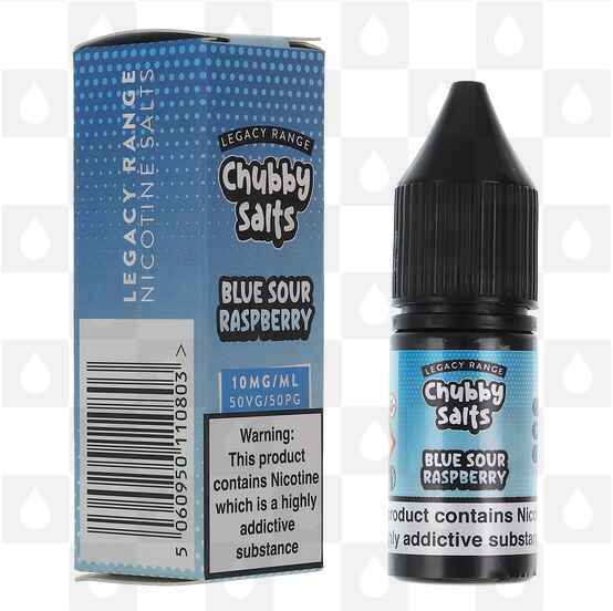 Blue Sour Raspberry by Chubby Juice E Liquid | 10ml Nic Salt, Strength & Size: 20mg • 10ml