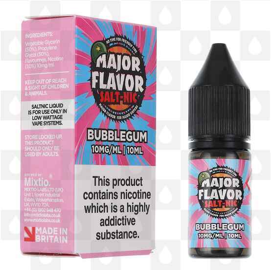 Bubblegum by Major Flavor E Liquid | 10ml Nic Salt, Strength & Size: 20mg • 10ml