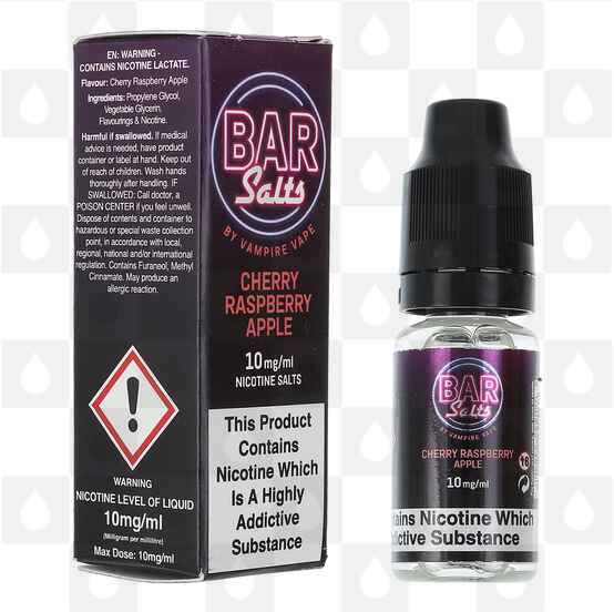 Cherry Raspberry Apple | Bar Salts by Vampire Vape E Liquid | Nic Salt, Strength & Size: 05mg • 10ml