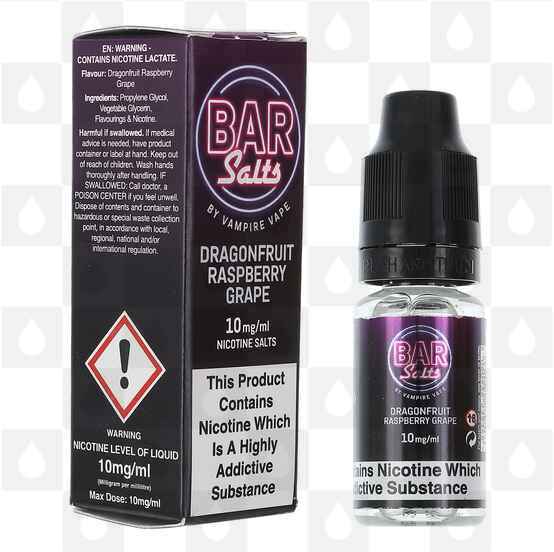 Dragonfruit Raspberry Grape | Bar Salts by Vampire Vape E Liquid | Nic Salt, Strength & Size: 20mg • 10ml