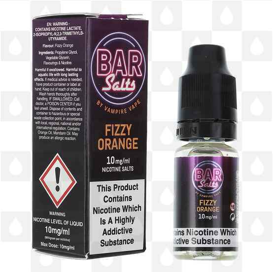 Fizzy Orange | Bar Salts by Vampire Vape E Liquid | Nic Salt, Strength & Size: 05mg • 10ml