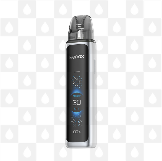 Geekvape Wenax Q Ultra Pod Kit, Selected Colour: Frosted Silver
