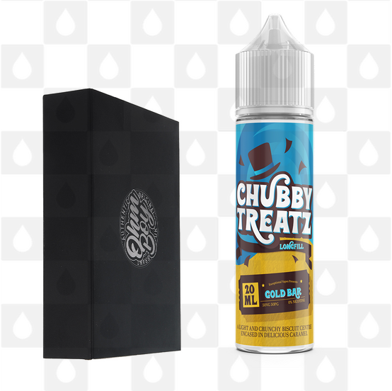 Gold Bar by Chubby Treatz | 60ml Longfill, Nicotine Type: Regular Nicotine, Strength & Size: 12mg • 60ml • Inc Shots (50/50)