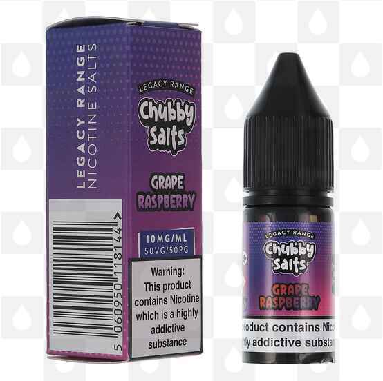 Grape Raspberry by Chubby Juice E Liquid | 10ml Nic Salt, Strength & Size: 20mg • 10ml