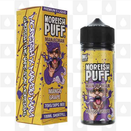 Grape | Manju Man by Moreish Puff E Liquid | 100ml Short Fill
