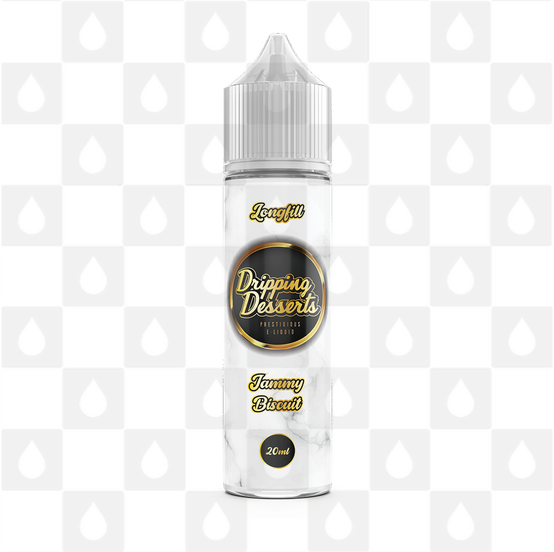 Jammy Biscuit by Dripping Desserts | 60ml Longfill, Nicotine Type: Nicotine Free, Strength & Size: 20ml Concentrate (Mix Before Use)