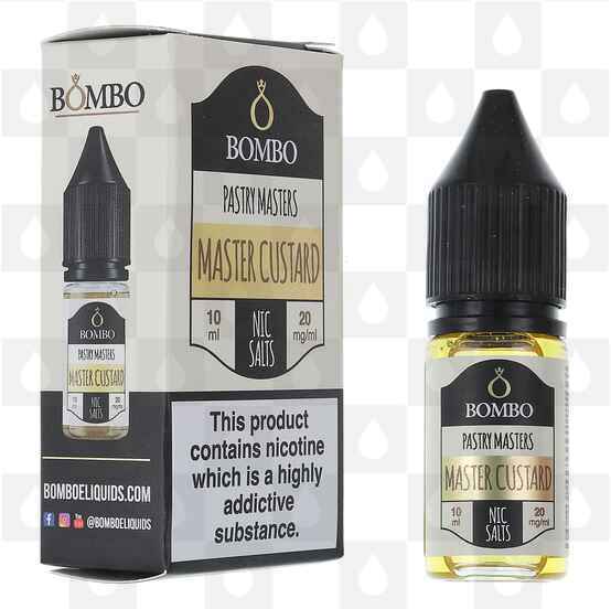 Master Custard | Pastry Masters by Bombo E Liquid | 10ml Nic Salt, Strength & Size: 20mg • 10ml