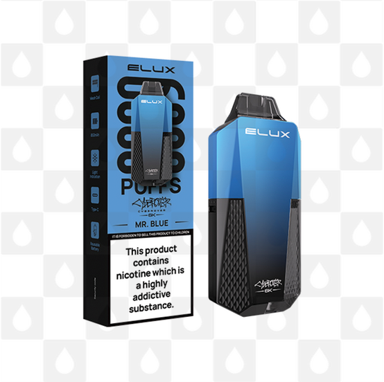 Mr Blue | Elux Cyberover 6K | Disposable Vapes