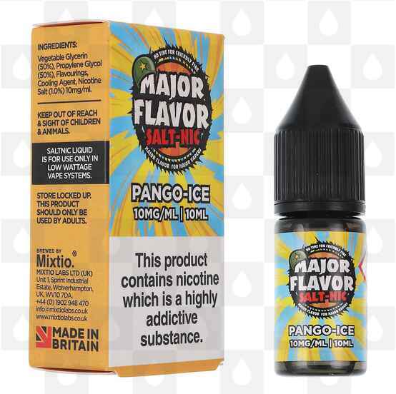 Pango-Ice by Major Flavor E Liquid | 10ml Nic Salt, Strength & Size: 20mg • 10ml