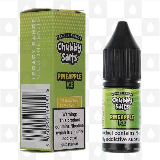 Pineapple Ice by Chubby Juice E Liquid | 10ml Nic Salt, Strength & Size: 20mg • 10ml