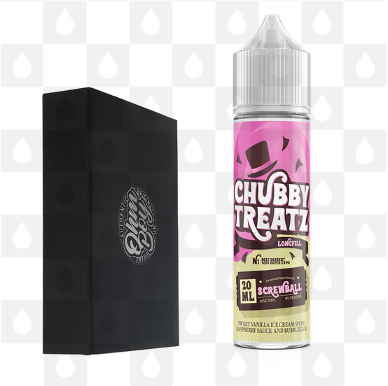 Screwball by Chubby Treatz | 60ml Longfill, Nicotine Type: Regular Nicotine, Strength & Size: 06mg • 60ml • Inc Shots (50/50)