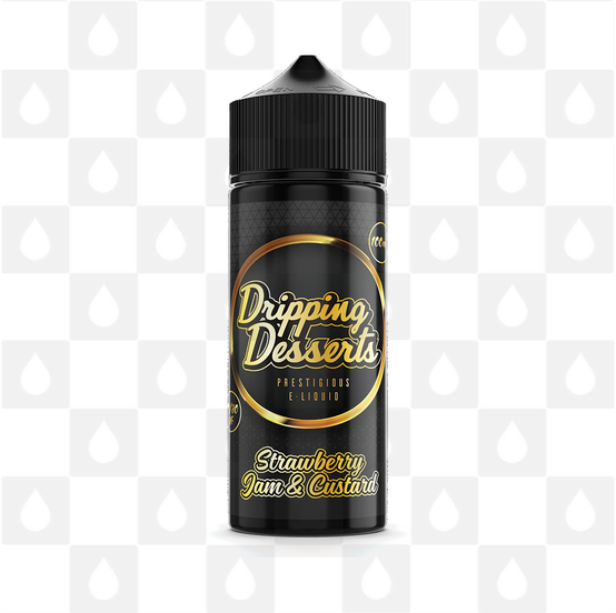 Strawberry Jam & Custard by Dripping Desserts E Liquid | 100ml Short Fill