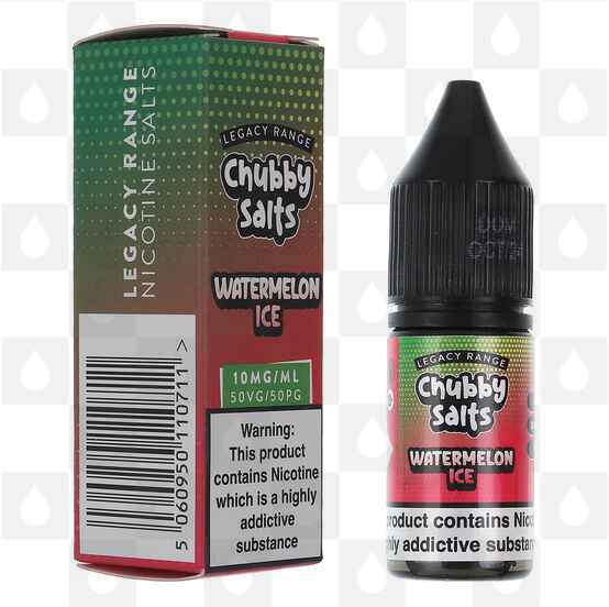 Watermelon Ice by Chubby Juice E Liquid | 10ml Nic Salt, Strength & Size: 20mg • 10ml
