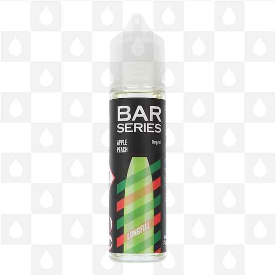Apple Peach by Bar Series E Liquid | 60ml Long Fill, Nicotine Type: Nicotine Free, Strength & Size: 20ml Concentrate (Mix Before Use)