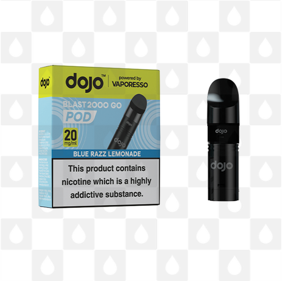 Blue Razz Lemonade | Dojo Blast 2000 by Vaporesso | Pre-filled Pods