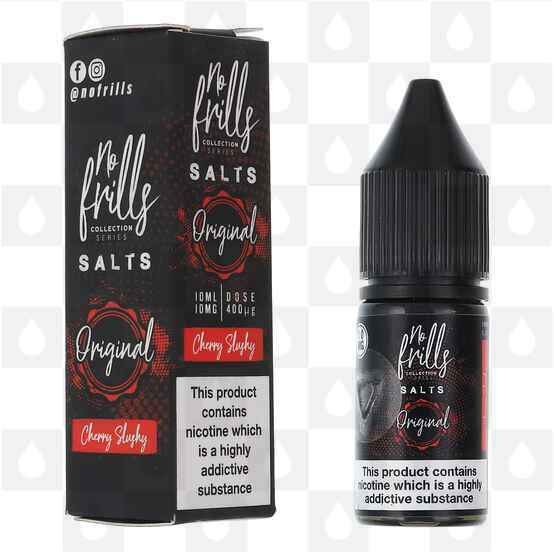Cherry Slushy | Originals by No Frills E Liquid | 10ml Nic Salt, Strength & Size: 20mg • 10ml